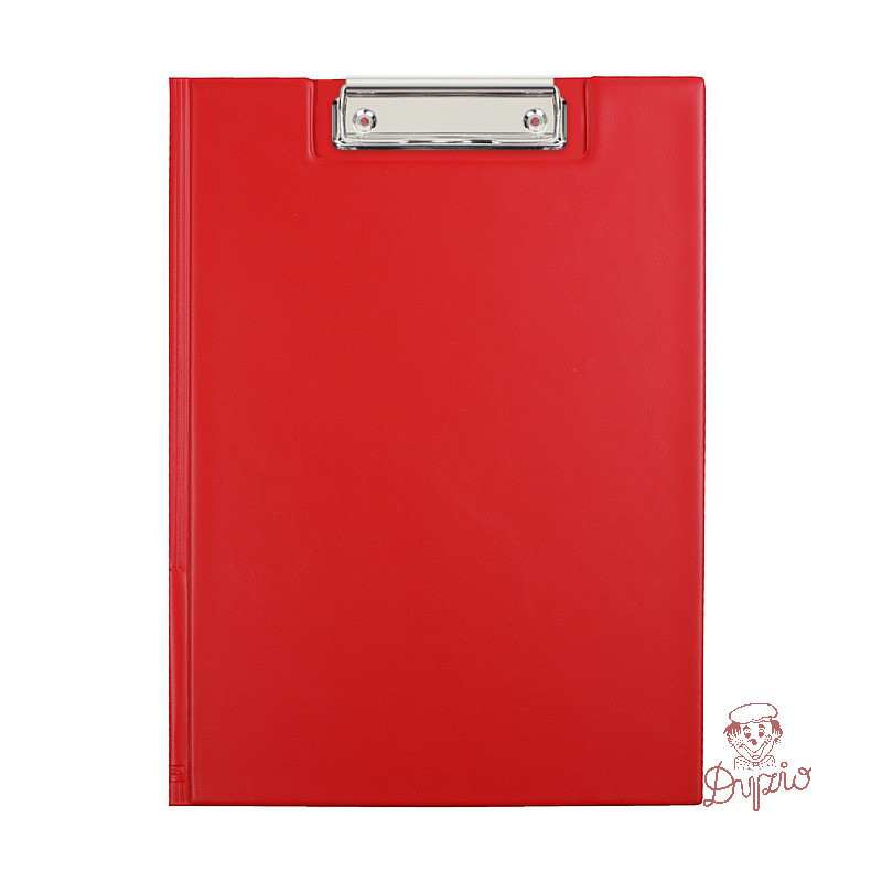 Teczka z klipsem na dokumenty Clipboard A4 czerwona KH-04-04 BIURFOL