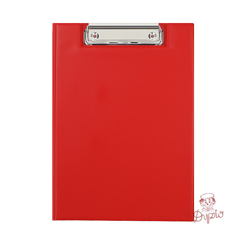 Teczka z klipem zamykana Clipboard A5 czerwona KH-03-04 BIURFOL