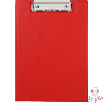 Teczka z klipem zamykana Clipboard A5 czerwona KH-03-04 BIURFOL
