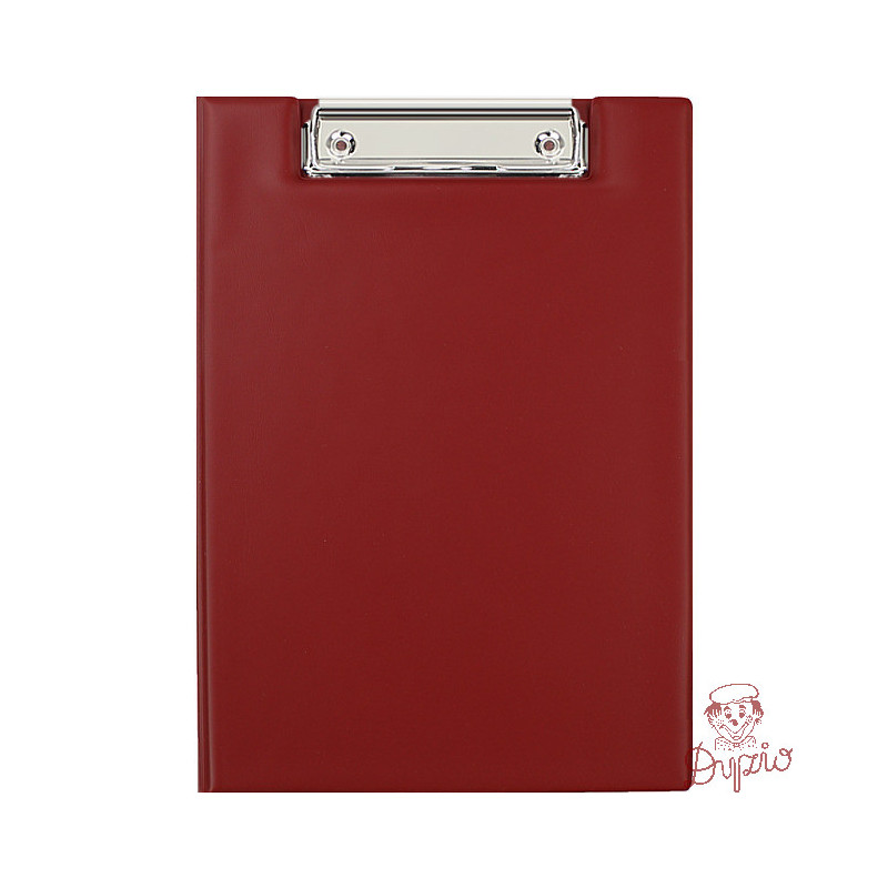Teczka z klipem zamykana Clipboard A5 bordowa KH-03-05 BIURFOL