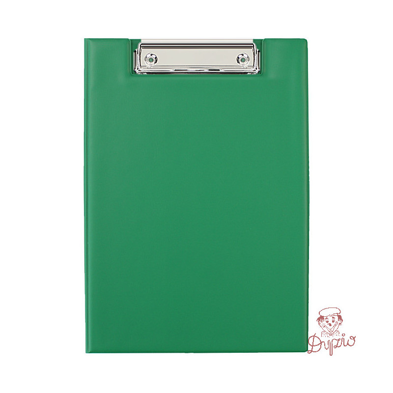 Teczka z klipem zamykana Clipboard A5 jasna zielona KL-03 BIURFOL