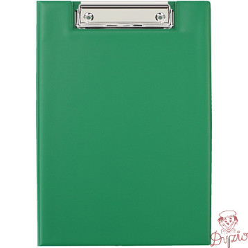 Teczka z klipem zamykana Clipboard A5 jasna zielona KL-03 BIURFOL