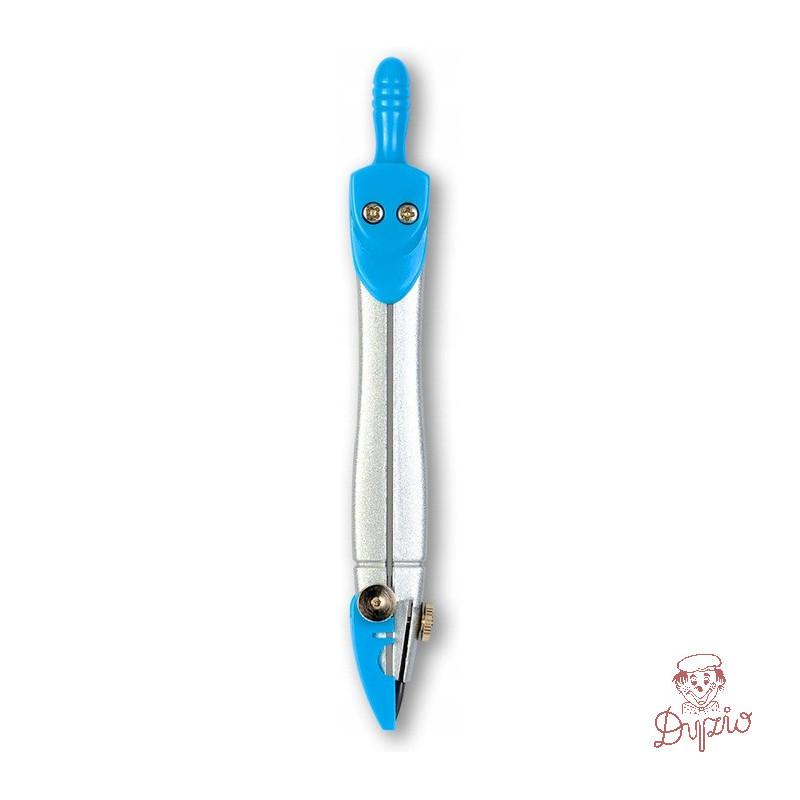 Cyrkiel szkolny z grafitem 2mm PC-100 niebieski TT8002 PENMATE
