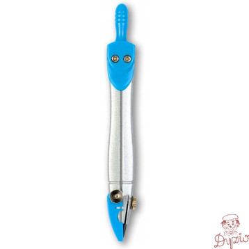 Cyrkiel szkolny z grafitem 2mm PC-100 niebieski TT8002 PENMATE