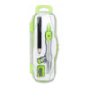 Cyrkiel szkolny z ołówkiem + temperówka w etui PC-102 zielony TT7638 PENMATE