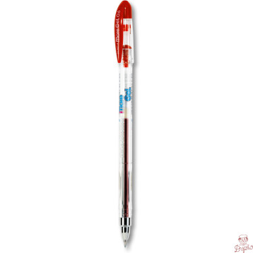 Długopis żelowy MORE GEL czerwony TT5577