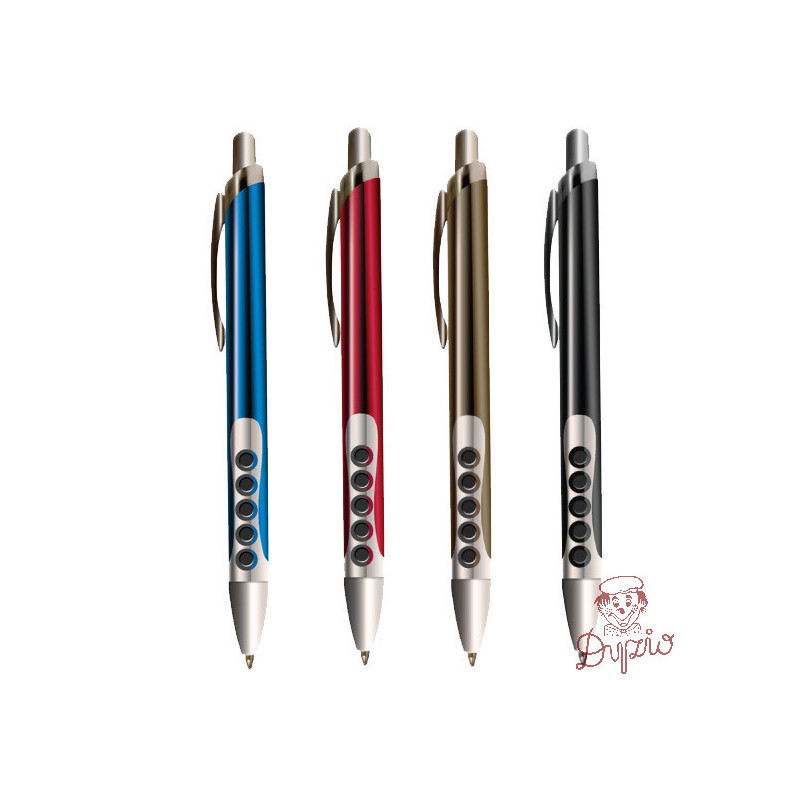 Długopis 0,7mm mix kolor.obud. KD954-NM TETIS