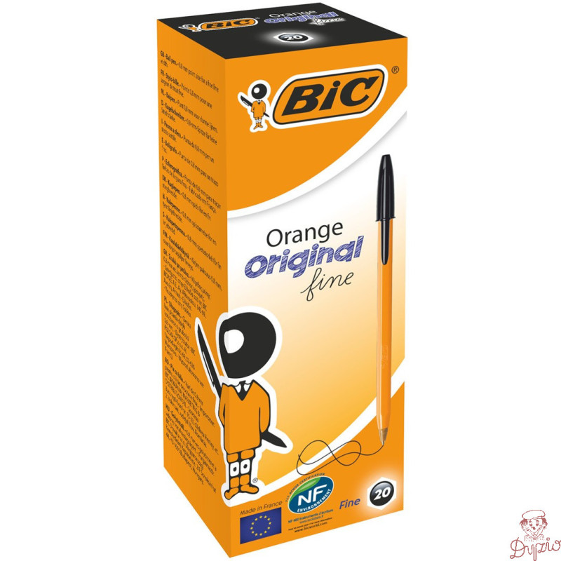 Długopis BIC ORANGE 0.8mm czarny ( 20szt.) 8099231