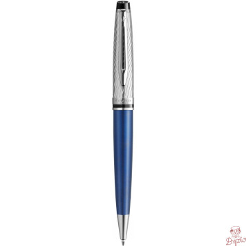 Długopis EXPERT DELUX Metalic niebieski CT WATERMAN 2187683