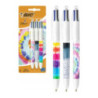 Długopis 4 COLOURS ( 3 sztuki ) mix obudów 503772 BIC