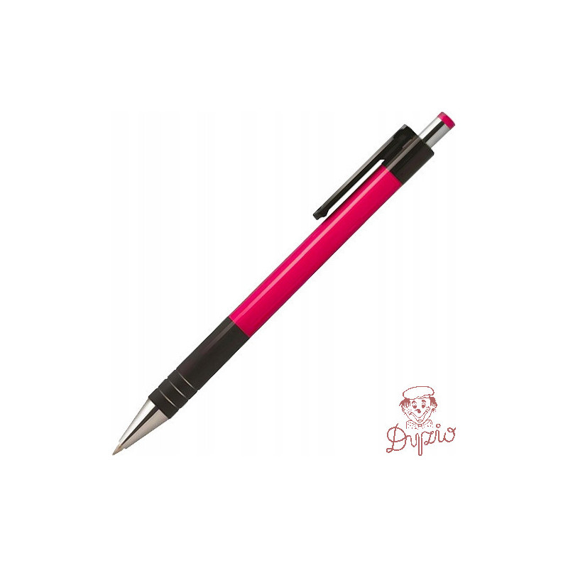 Długopis niebieski 0,7mm obudowa różowa KD940-NR TETIS