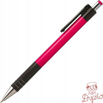 Długopis niebieski 0,7mm obudowa różowa KD940-NR TETIS
