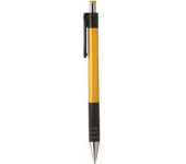 Długopis niebieski 0,7mm obudowa żółta KD940-NY TETIS