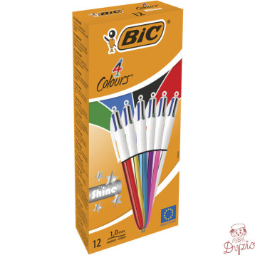 Długopis 4 COLOURS mix SHINE (12szt.) 964775 BIC