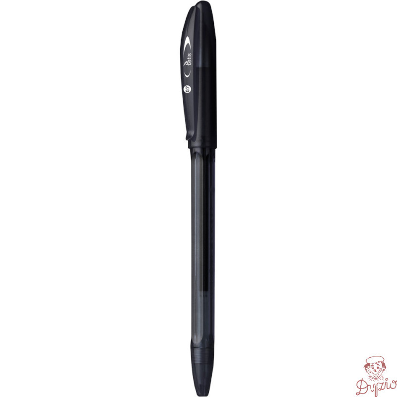 Długopis 0,7mm wkład olejowy czarny KD705-VV TETIS