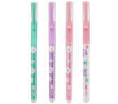 Długopis wymazywalny Pearl Flower 0.5mm niebieski HA 4120 01PF-3 HAPPY COLOR
