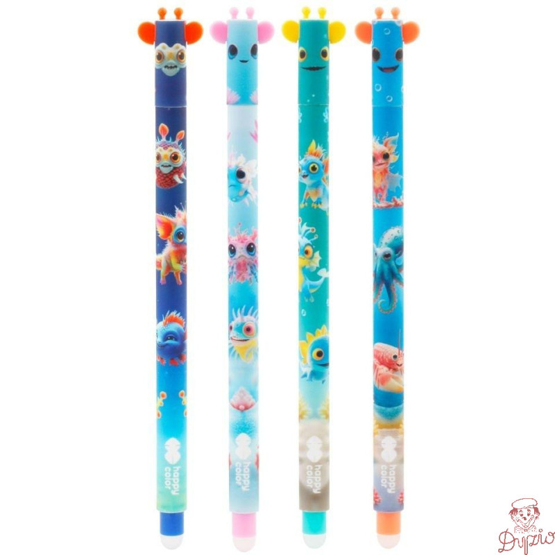 Długopis wymazywalny AQUA CUTIES 0,5mm niebieski HA 4120 01AC-3 Happy Color