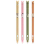 Długopis wymazywalny WARM KITTY 0,5mm niebieski HA 4120 01WK-3 Happy Color