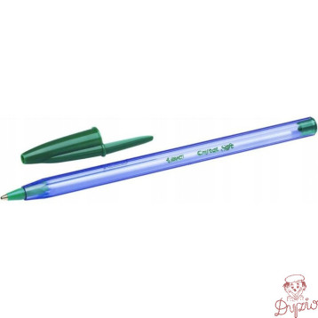 Długopis CRISTAL SOFT zielony 9212191 BIC