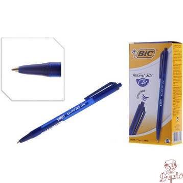 Długopis automatyczny BIC ROUND STIC CLIC niebieski 926376