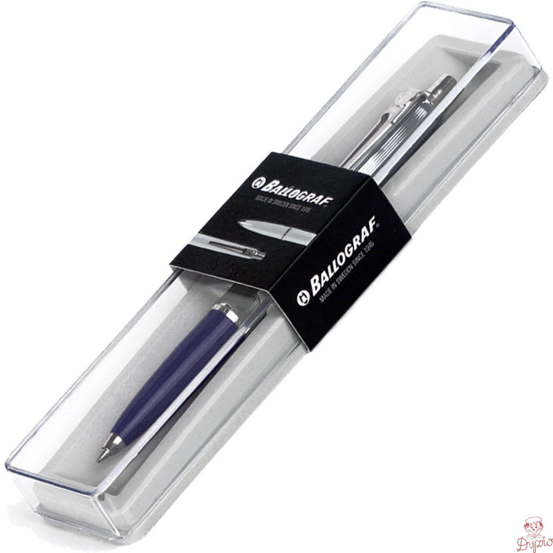 Długopis automatyczny BALLOGRAF EPOCA CHROME granatowy BA-102 34 1 TOMA