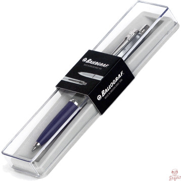 Długopis automatyczny BALLOGRAF EPOCA CHROME granatowy BA-102 34 1 TOMA