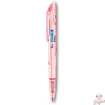 Długopis automatyczny 0,5mm niebieski różowa obudowa KD706-NR TETIS