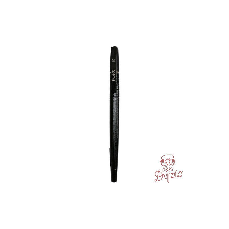Długopis FLEXI ALPHA czarny TT8007 PENMATE