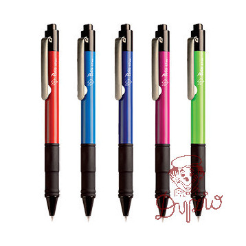 Długopis automatyczny niebieski 0,7mm KD941-NM obudowa mix kolorów TETIS