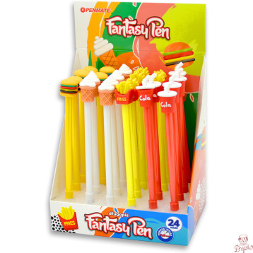 Długopis fantazyjny FOOD 0,8mm niebieski TT8514 PENMATE