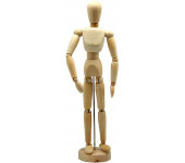 Manekin drewniany 20cm-model postaci ludzkiej A12201