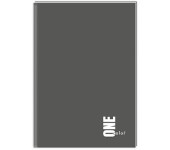 Brulion A5 96 kratka kol.ONE COLOR 0765 INTERDRUK