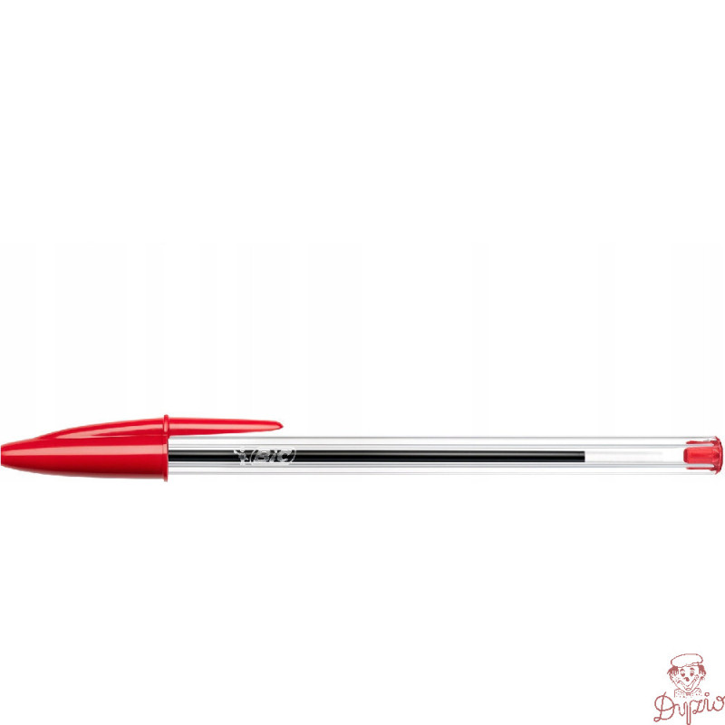 Długopis BIC CRISTAL czerwony 1mm 847899