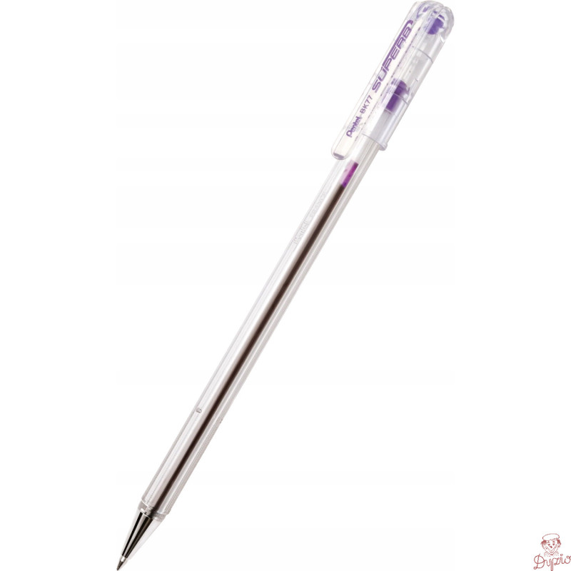 Długopis SUPERB BK77 fioletowy PENTEL