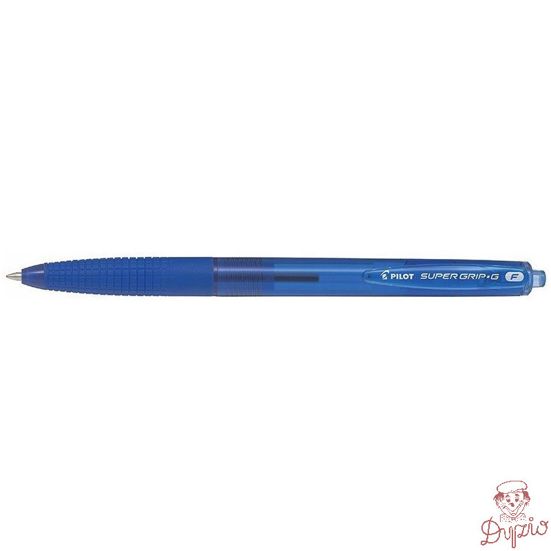 Długopis olejowy automatyczny PILOT SUPER GRIP niebieski BPGG-8R-F-LL