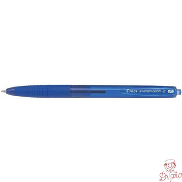 Długopis olejowy automatyczny PILOT SUPER GRIP niebieski BPGG-8R-F-LL