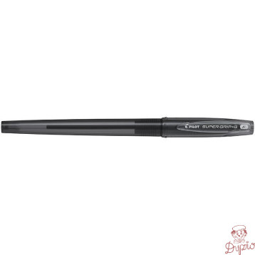 Długopis olejowy ze skuwką PILOT SUPER GRIP czarny BPS-GG-F-B