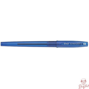 Długopis olejowy ze skuwką PILOT SUPER GRIP niebieski BPS-GG-F-L