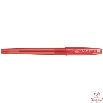 Długopis olejowy ze skuwką PILOT SUPER GRIP czerwony BPS-GG-F-R