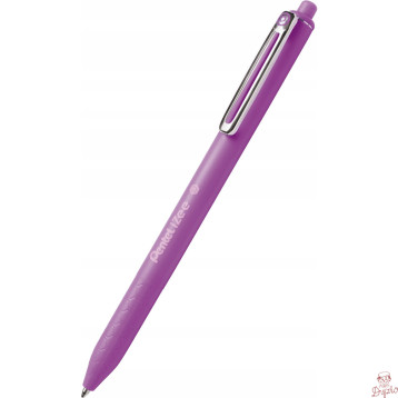 Długopis IZEE 0.7 fioletowy BX467-V PENTEL z tuszem low viscosity