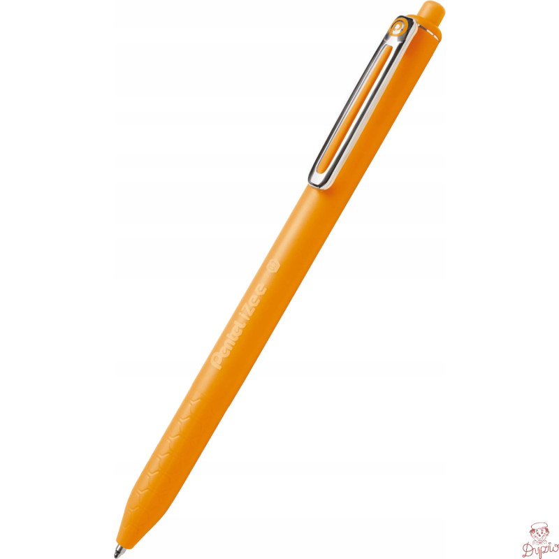 Długopis IZEE 0.7 pomarańczowy BX467-F PENTEL z tuszem low viscosity