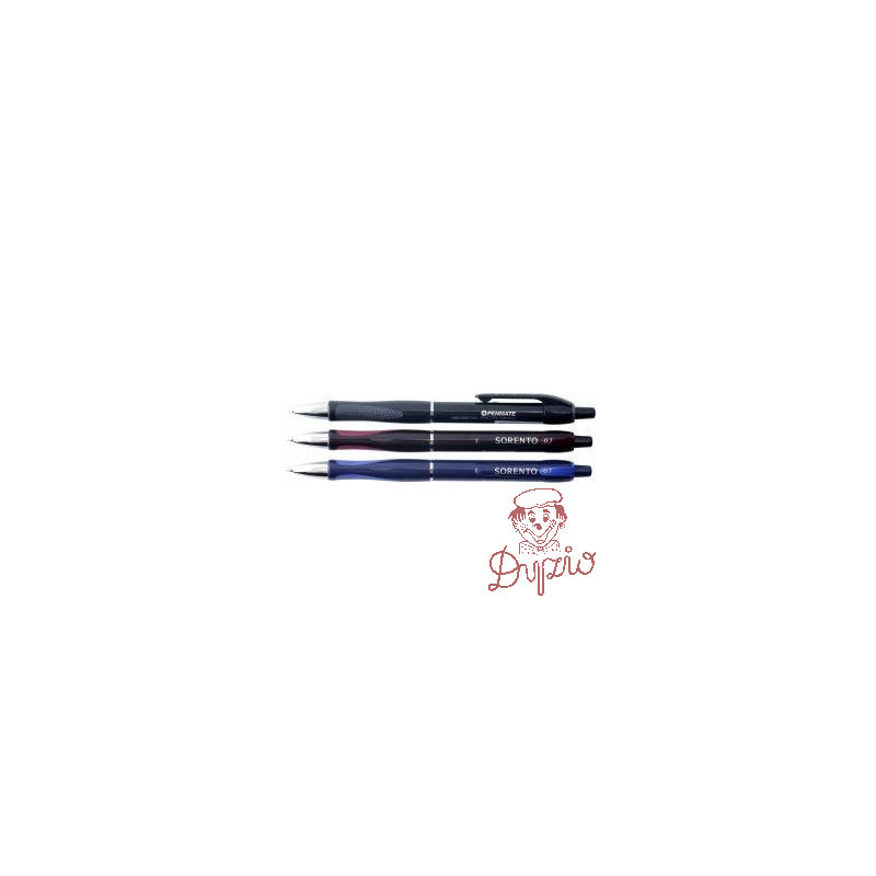 Długopis automatyczny SORENTO niebieski 0.7mm TT6086 mix PENMATE