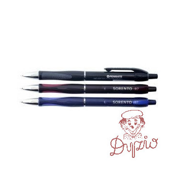 Długopis automatyczny SORENTO niebieski 0.7mm TT6086 mix PENMATE