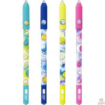 Długopis wymazywalny Smile 0,5 mm niebieski HA 4120 01SM-3 HAPPY COLOR