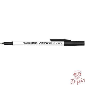 Długopis czarny 1.0mm Paper Mate Kilometrico 2187701