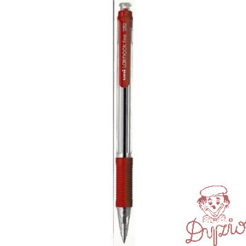 Długopis UNI SN-101 czerwony UNSN101/DCE