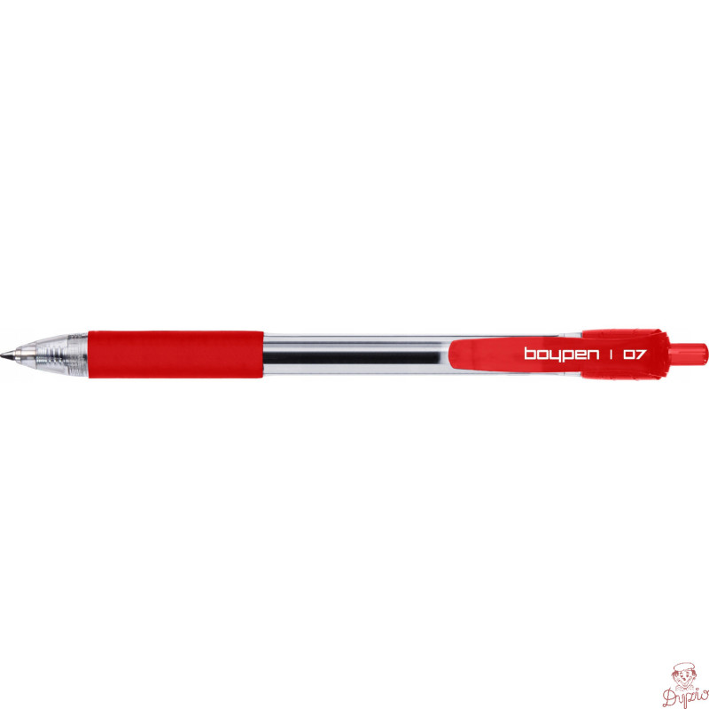 Długopis automatyczny BOY PEN BP EKO czerwony 423-001 RYSTOR