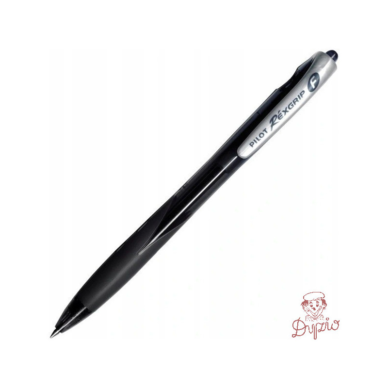Długopis olejowy PILOT REXGRIP czarny PIBPRG-10R-B