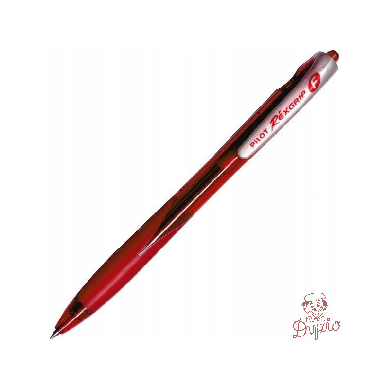 Długopis olejowy PILOT REXGRIP czerwony PIBPRG-10R-R
