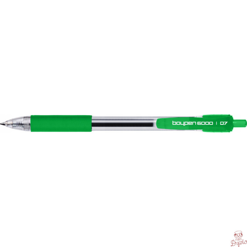 Długopis pstrykany BOY PEN-6000 zielony 443-003 RYSTOR